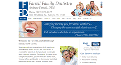 Desktop Screenshot of farrellfamilydentistry.com